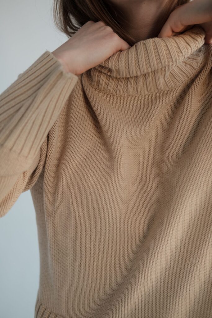 Feinstrickpullover ‚Enna‘ – Creme
